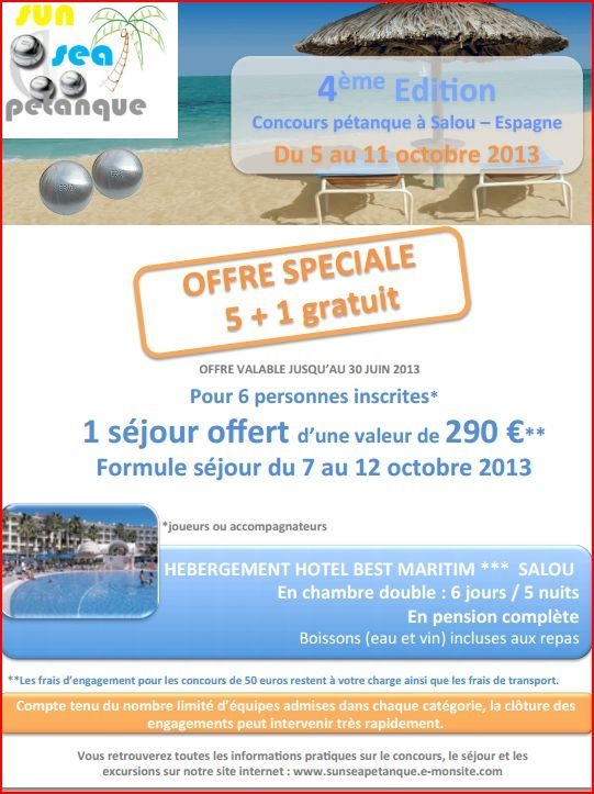 Sun Sea Petanque