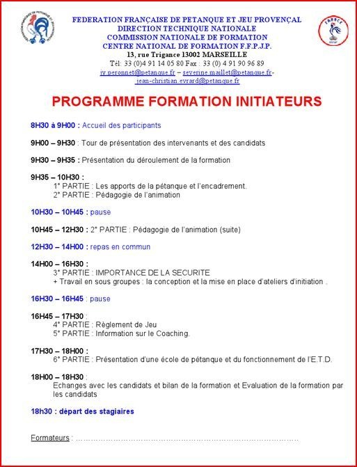 Formation initiateurs AMPLEPUIS le samedi 9 Mars 2013 Formation initiateurs AMPLEPUIS le samedi 9 Mars 2013