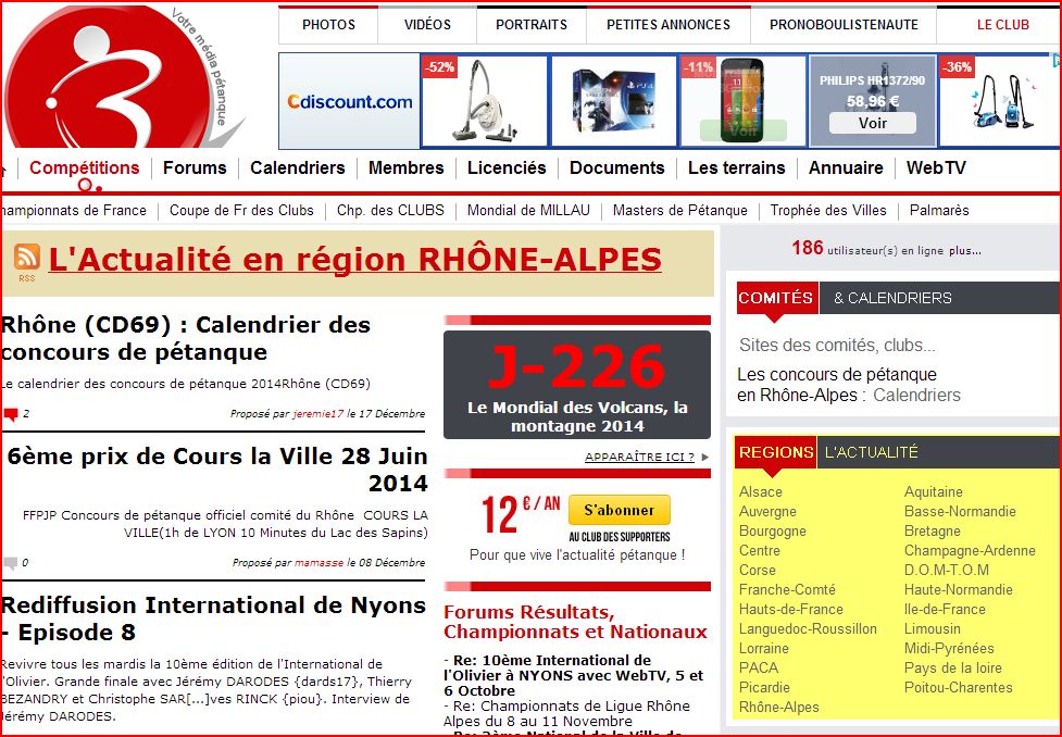 On en parle sur boulistenaute 6ème prix de Cours la Ville  le samedi 28 Juin 2014 On en parle sur boulistenaute 6ème prix de Cours la Ville  le samedi 28 Juin 2014