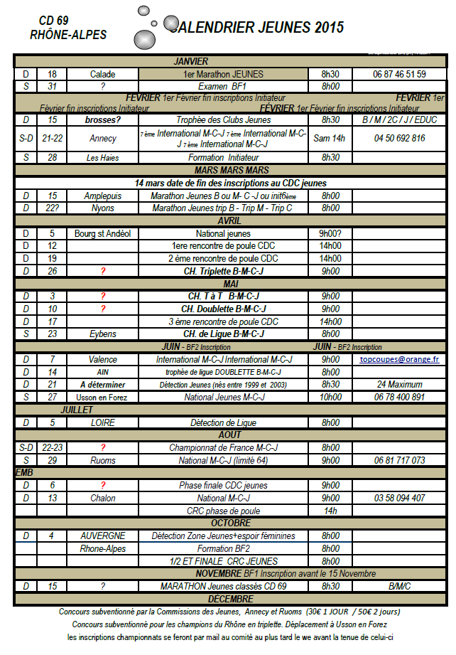 Calendrier-Jeunes 2015