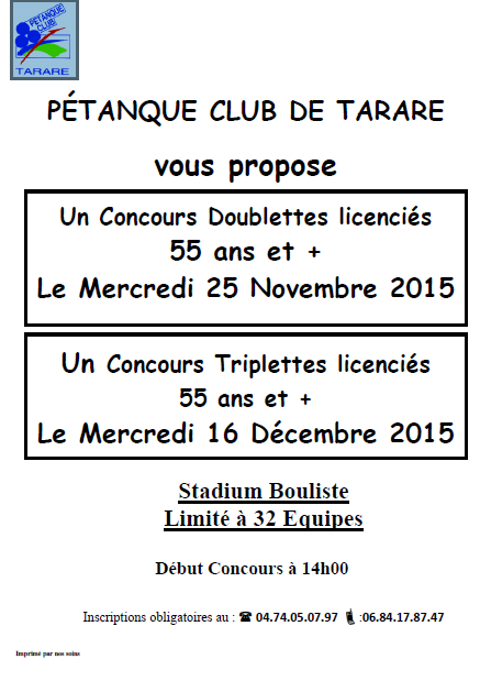 Concours vétérans Novembre et Décembre 2015 à Tarare Concours vétérans Novembre et Décembre 2015 à Tarare