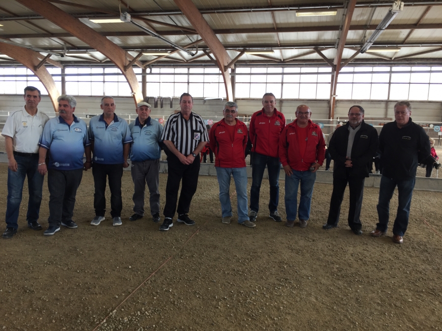 Résultats Championnat du Rhône Triplette vétérans mardi 05 avril 2016 aux Brosses Résultats Championnat du Rhône Triplette vétérans mardi 05 avril 2016 aux Brosses