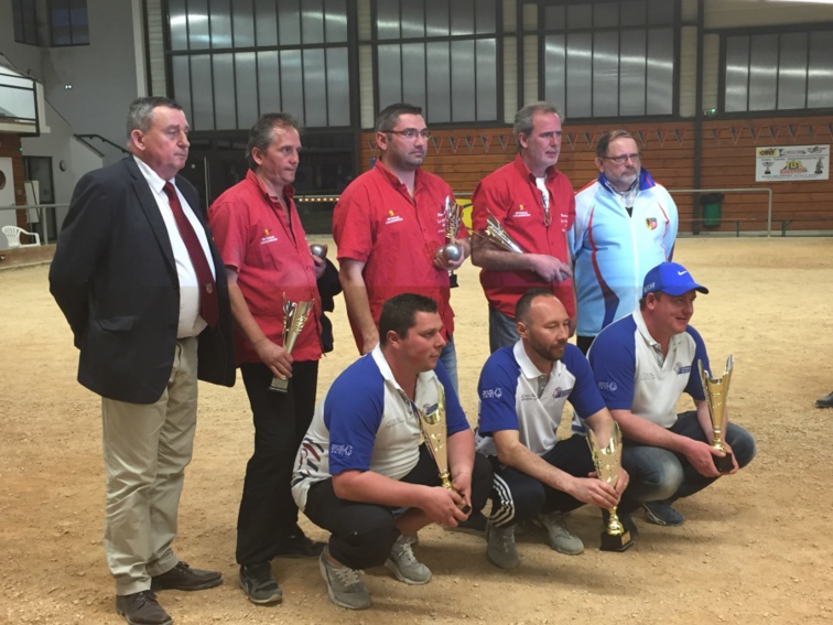 Résultats Championnat du Rhône Triplette sénior le samedi 09 Avril 2016 à la Calade