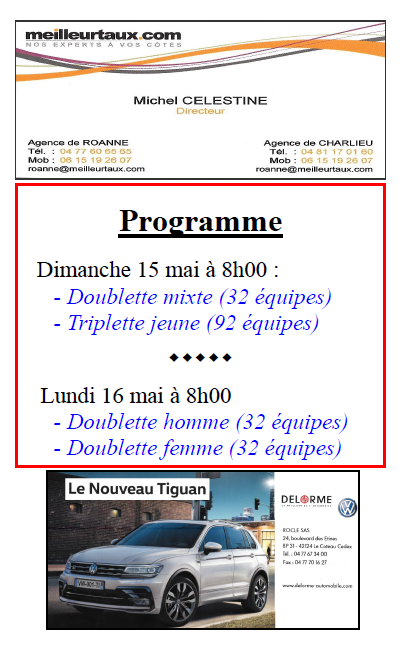 CHAMPIONNAT de PRINTEMPS de la LIGUE RHONE-ALPES 2016 CHAMPIONNAT de PRINTEMPS de la LIGUE RHONE-ALPES 2016