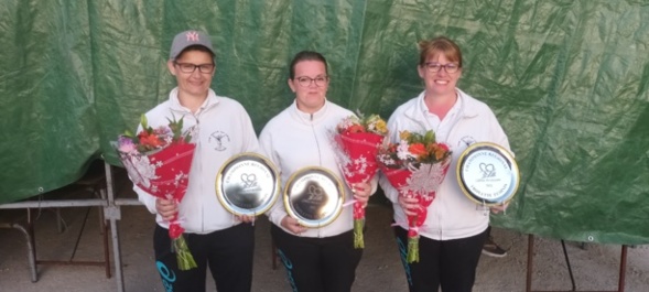 Championnes régional triplettes