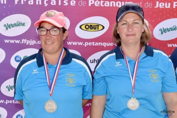 Delphine Langlais et Prescilia Roussel (CD 28) Vices Championnes de France DF à Auxerre Delphine Langlais et Prescilia Roussel (CD 28) Vices Championnes de France DF à Auxerre