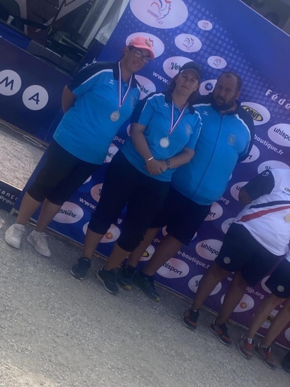 Delphine Langlais et Prescilia Roussel (CD 28) Vices Championnes de France DF à Auxerre Delphine Langlais et Prescilia Roussel (CD 28) Vices Championnes de France DF à Auxerre