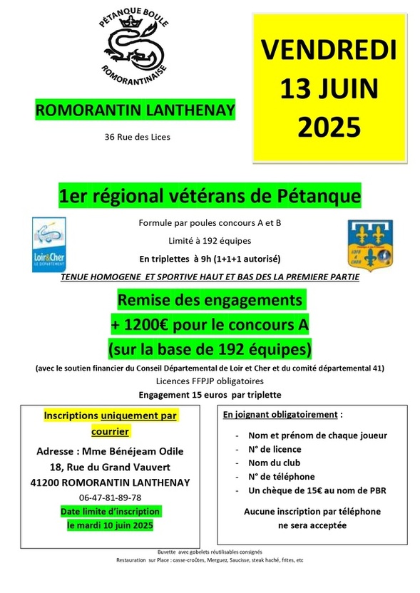 Régionaux à Romorantin Régionaux à Romorantin