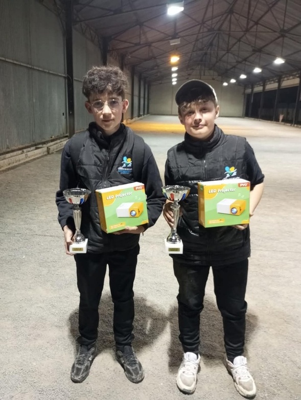 Les cadets vainqueurs