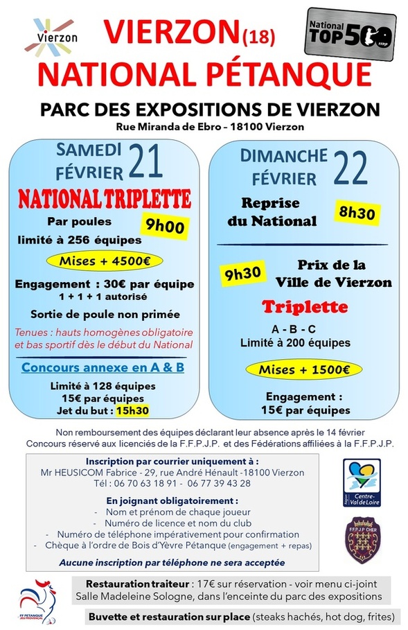 1er National de Vierzon