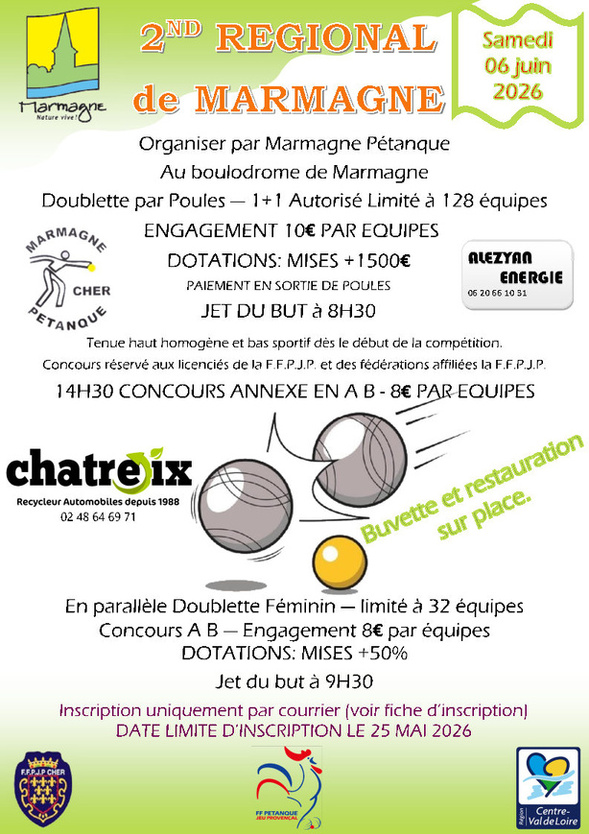 2éme Régional de Marmagne