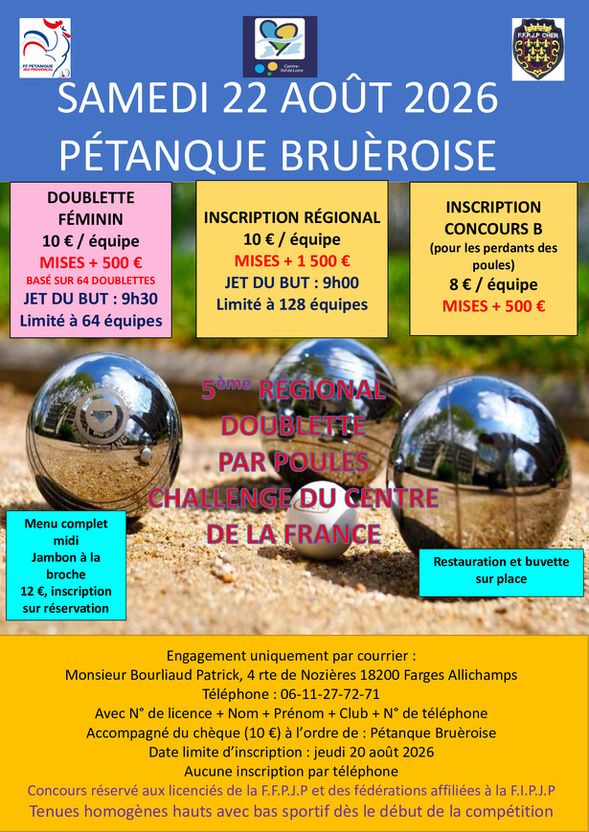 Régional de Bruére (18) Régional de Bruére (18)