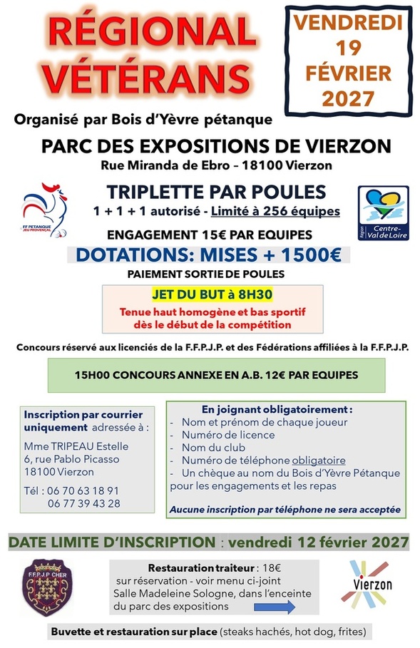 Régional Vétéran Vierzon