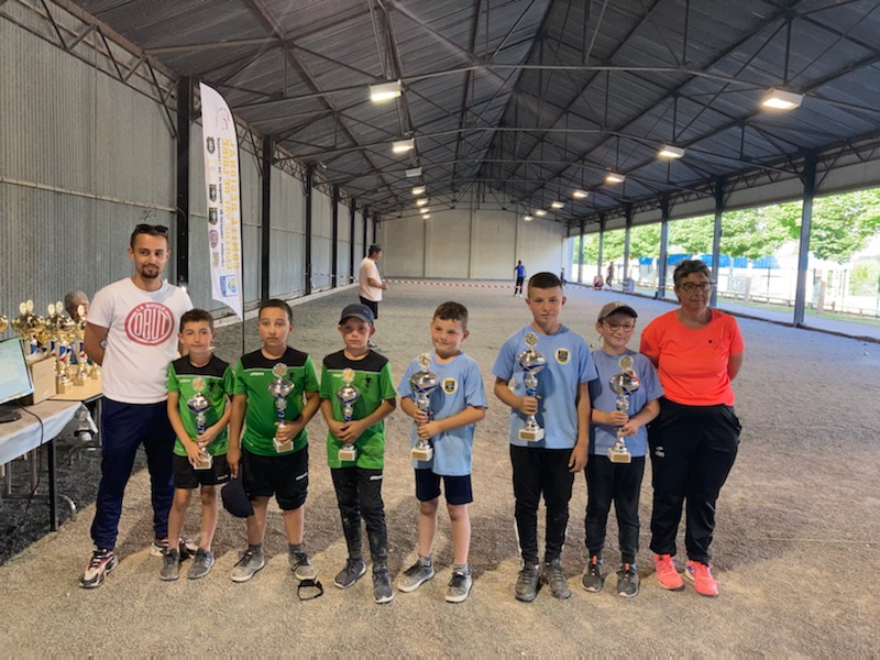 Champions et finalistes minimes Champions et finalistes minimes