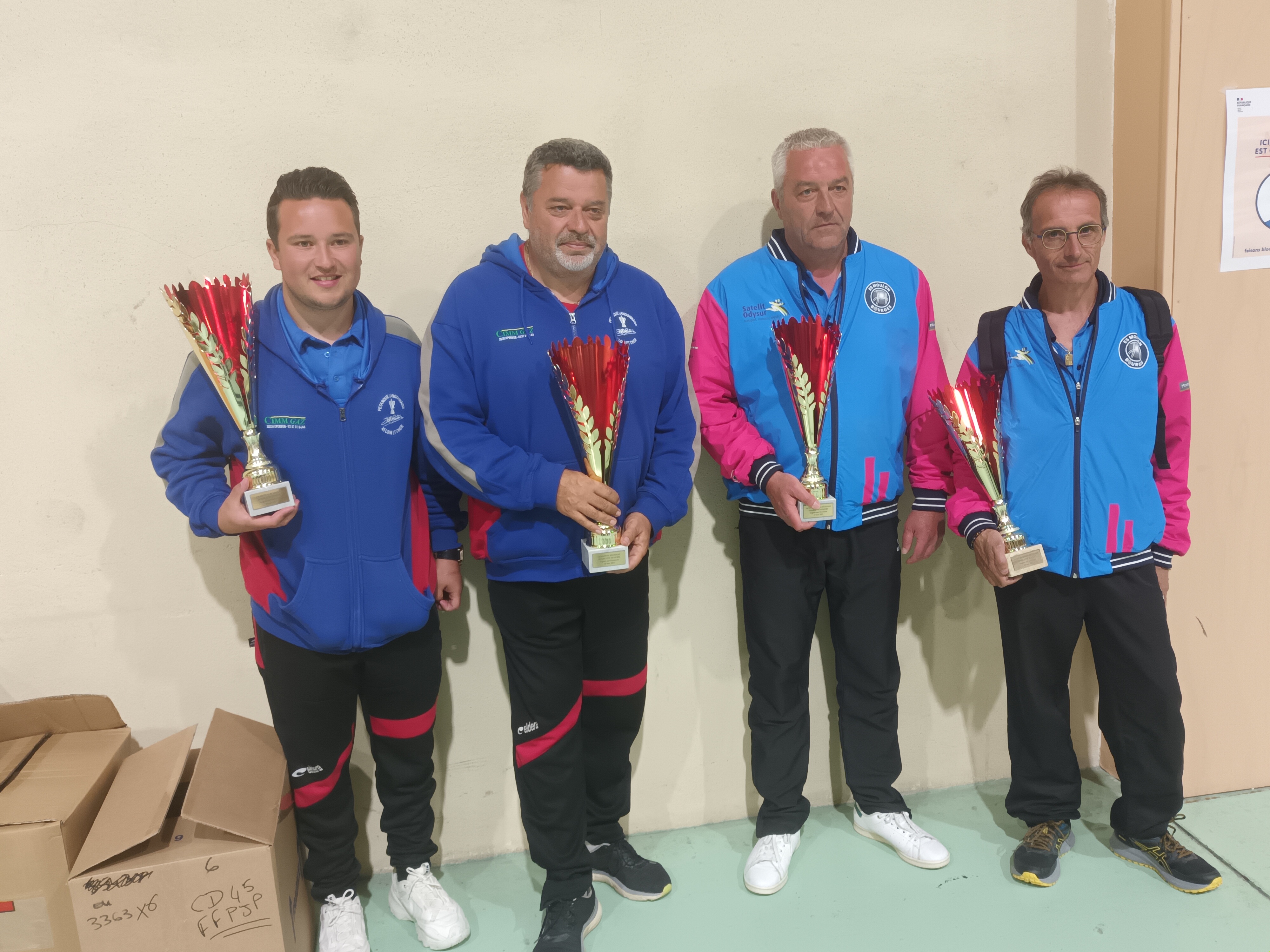 Résultats du championnat régional doublette masculin Résultats du championnat régional doublette masculin