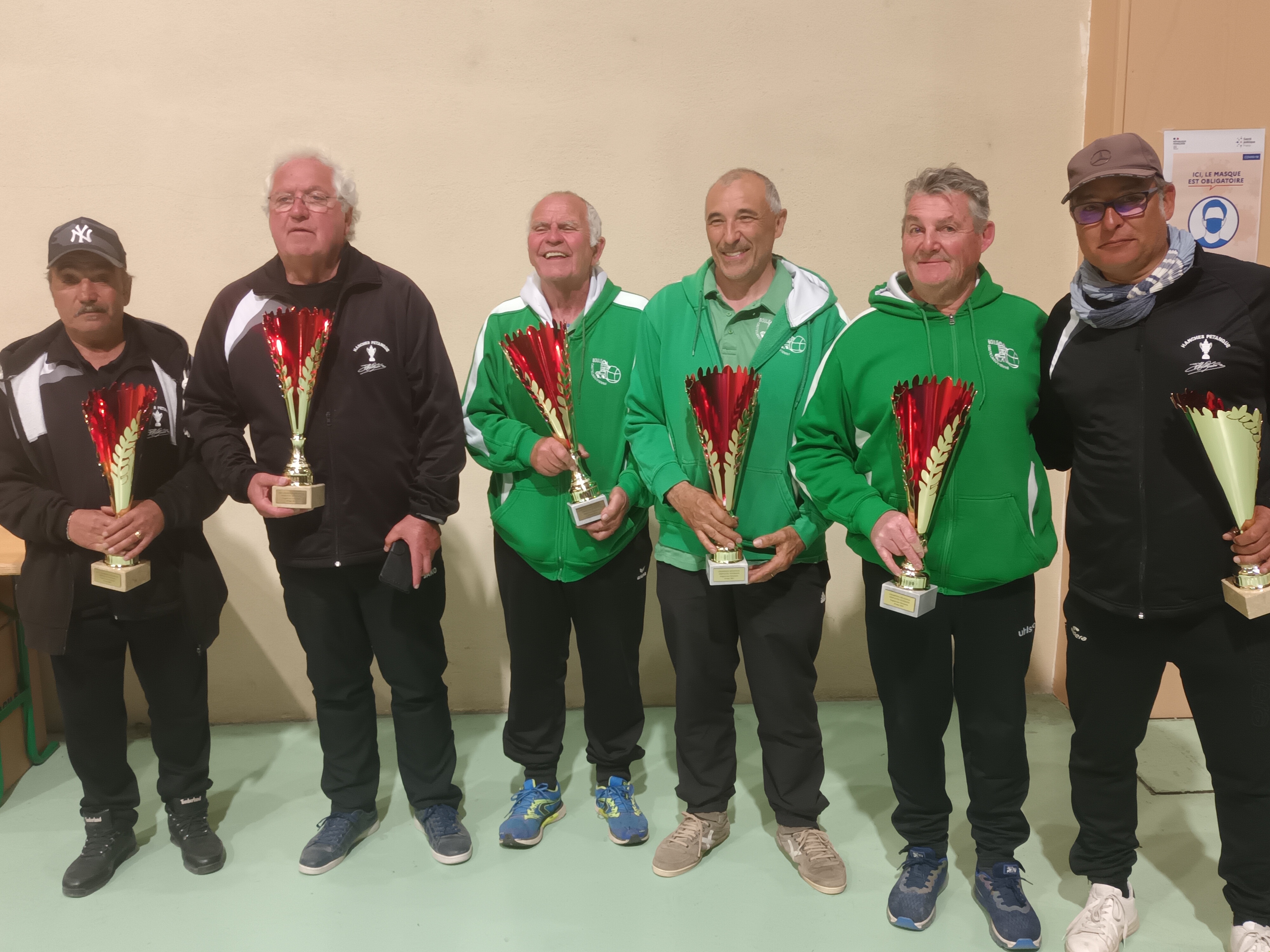 Résultats du championnat Régional vétérans Résultats du championnat Régional vétérans