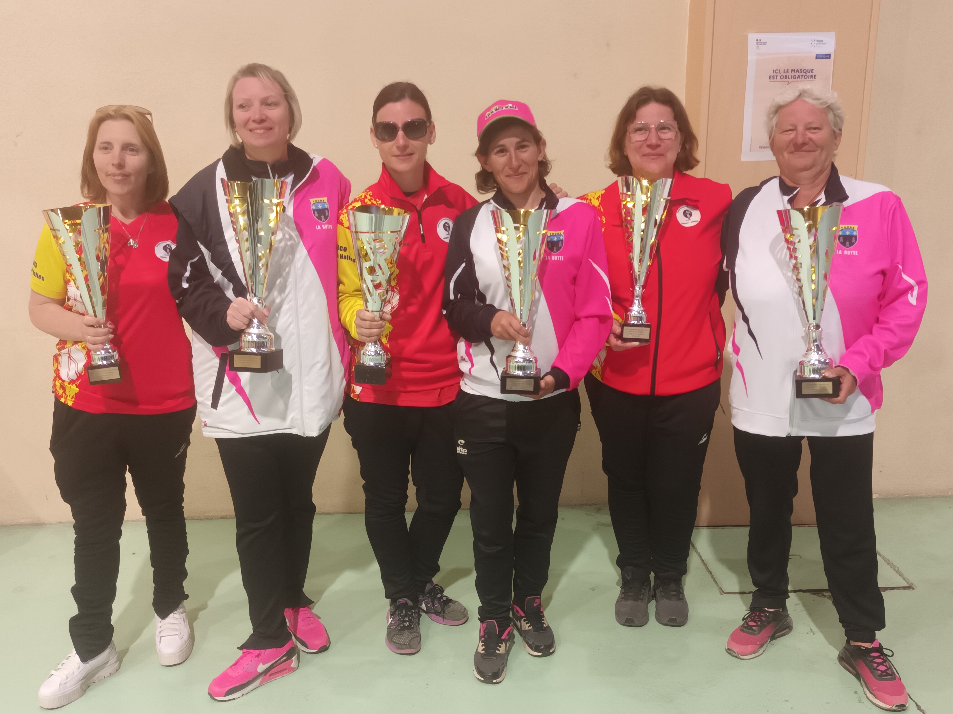 Résultats championnat régional triplette féminin