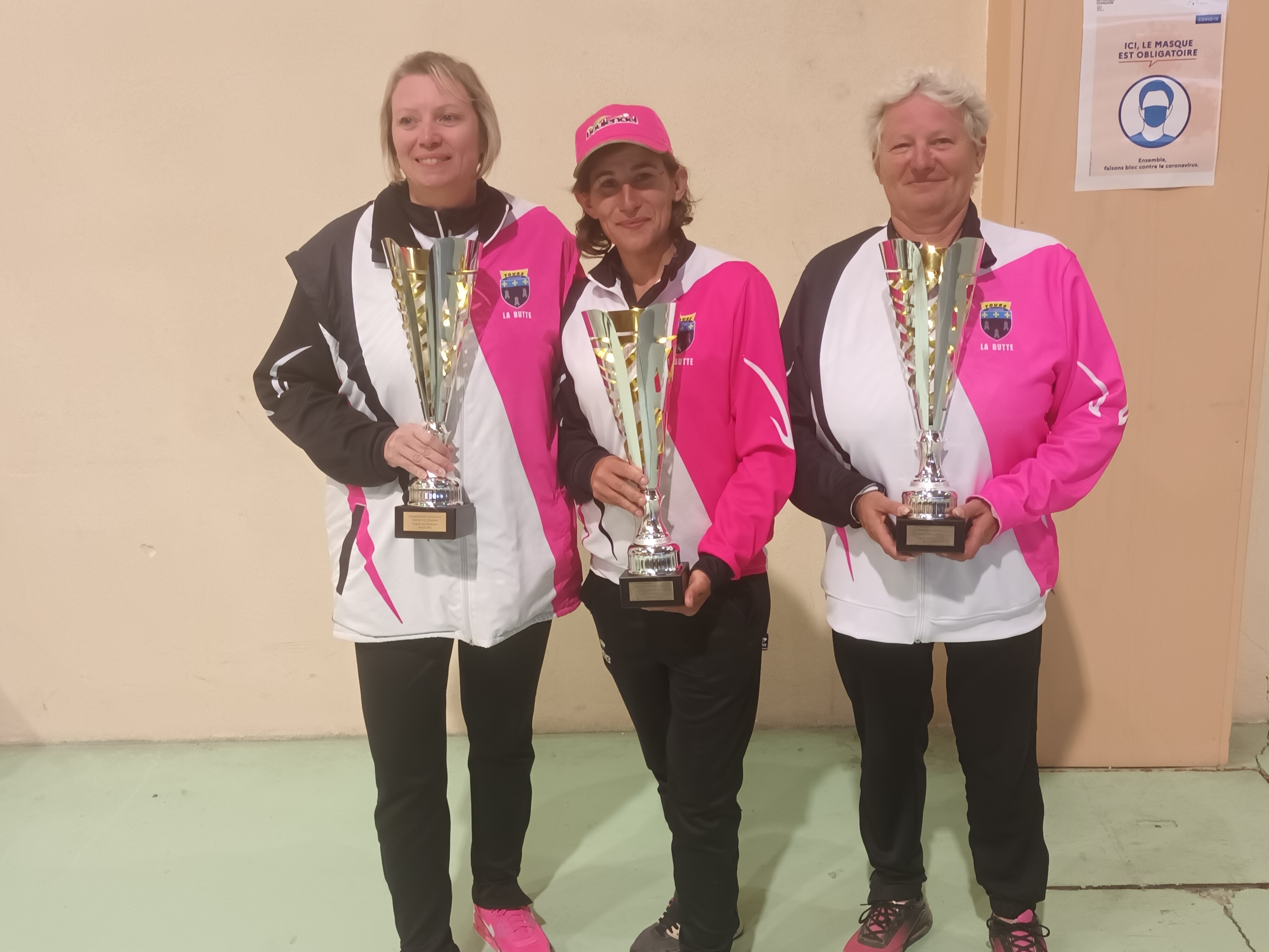 Résultats championnat régional triplette féminin