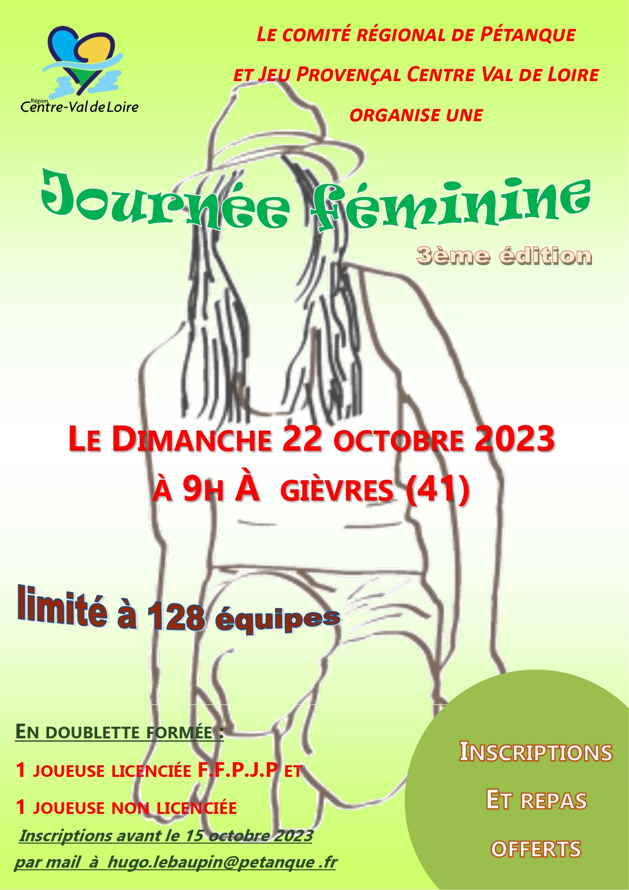 3éme Journée Régional Féminine . Venez nombreuses 3éme Journée Régional Féminine . Venez nombreuses