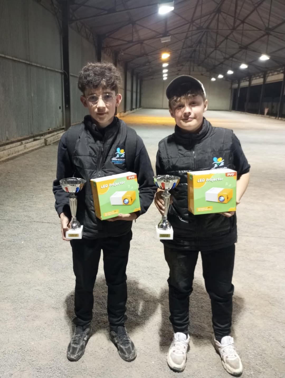 Les cadets vainqueurs