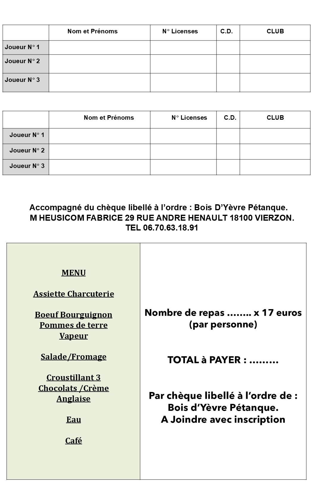 Régional Vétérans de Vierzon