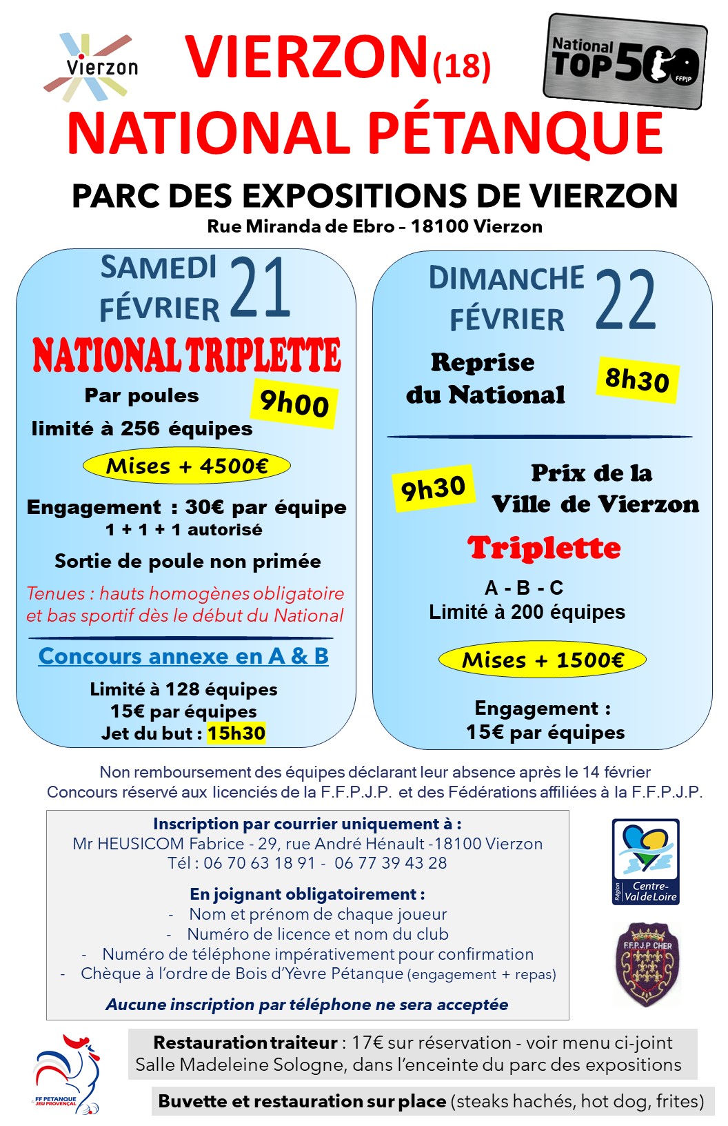 1er National de Vierzon