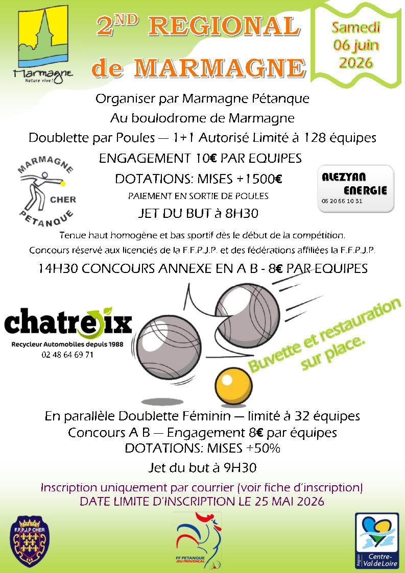 2éme Régional de Marmagne