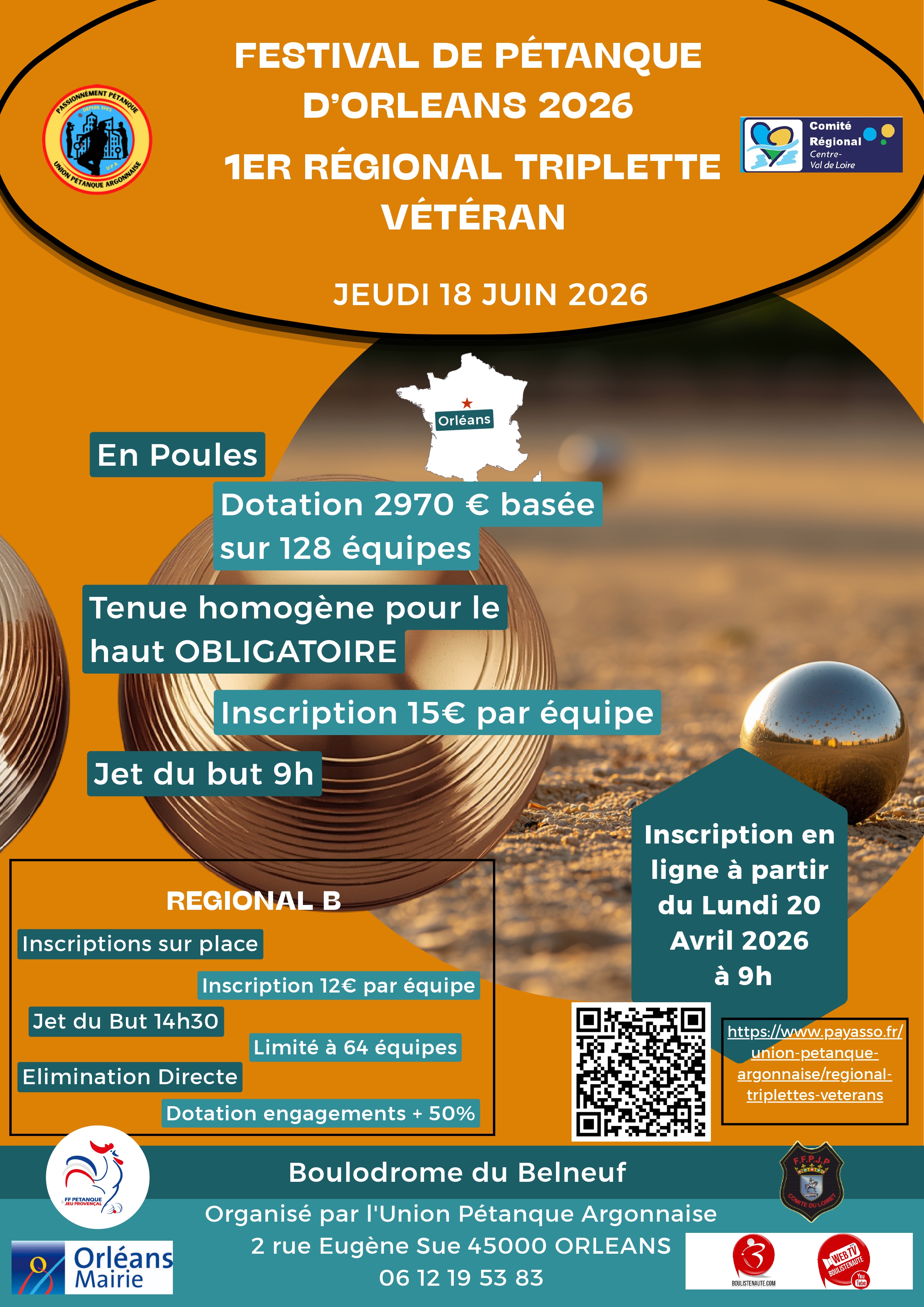Régionaux organisés par UPA