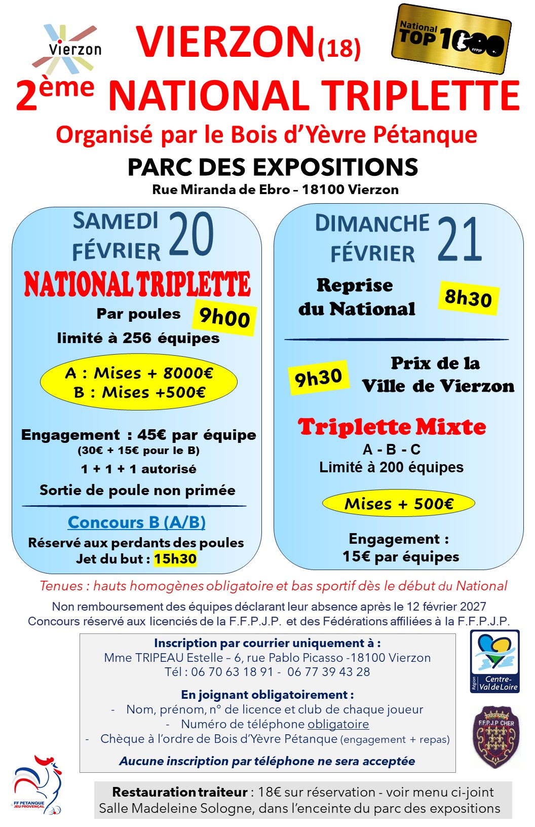 Affiche National de Vierzon Affiche National de Vierzon
