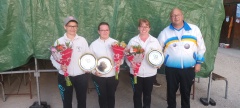 Championnes triplettes féminin