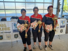 Championnes Triplettes Féminin Championnes Triplettes Féminin