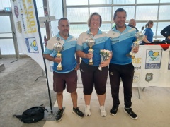 Vice champions triplettes mixte