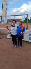 Finaliste et Championne de Tir