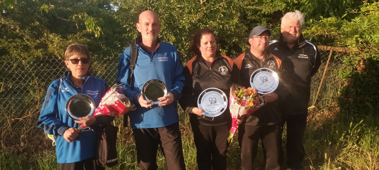 Champions doublettes mixte et vices champions Champions doublettes mixte et vices champions