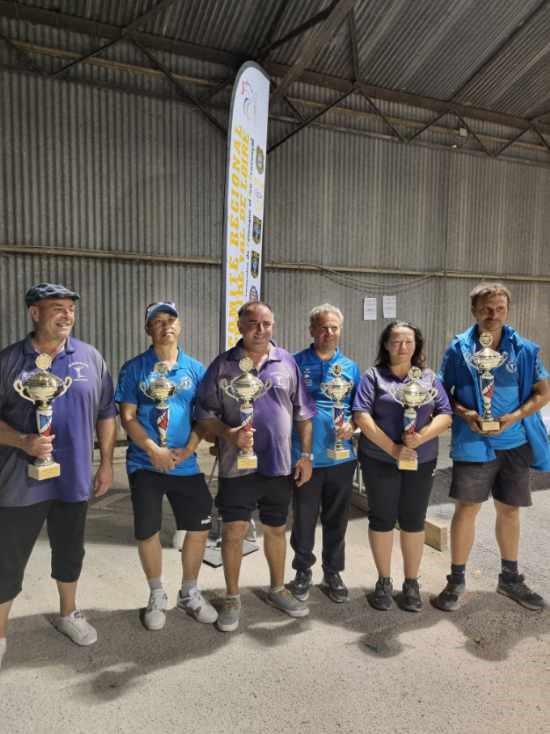 Champions et vices champions triplettes promotion