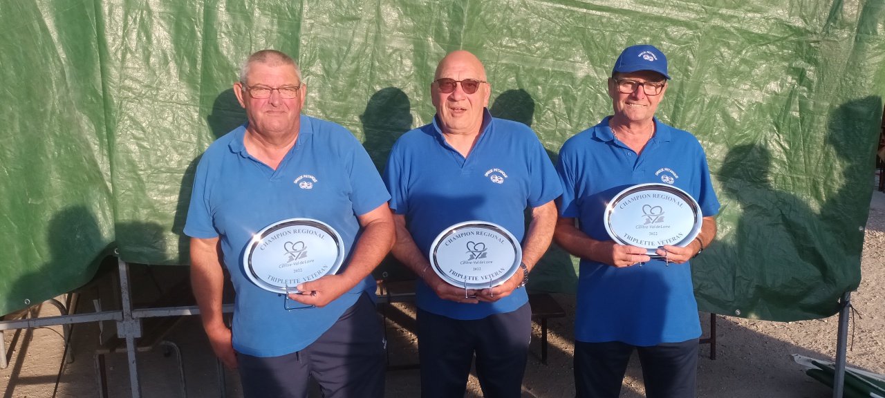 Champions régional triplettes vétérans