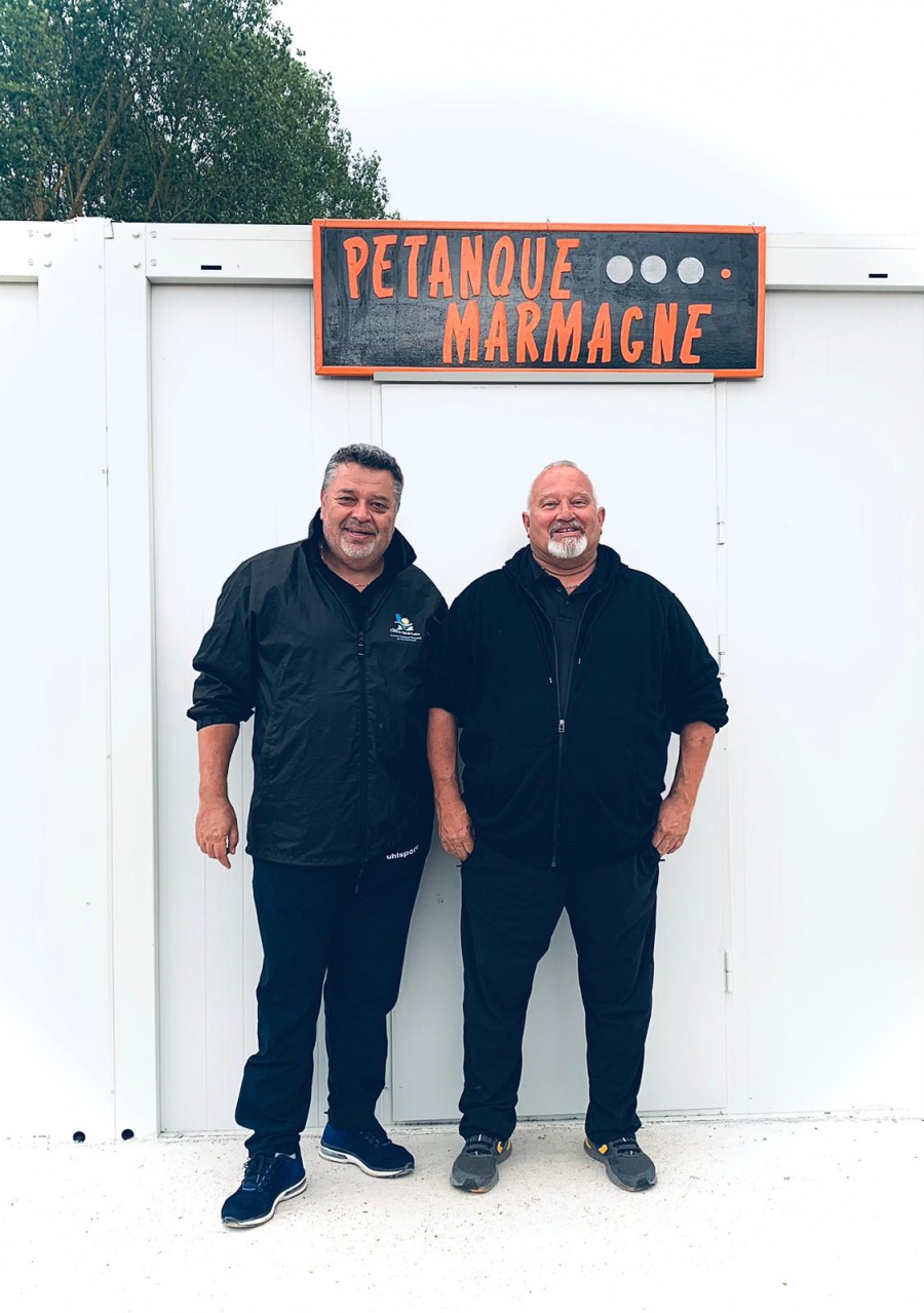 Philippe et le président de Marmagne Philippe et le président de Marmagne