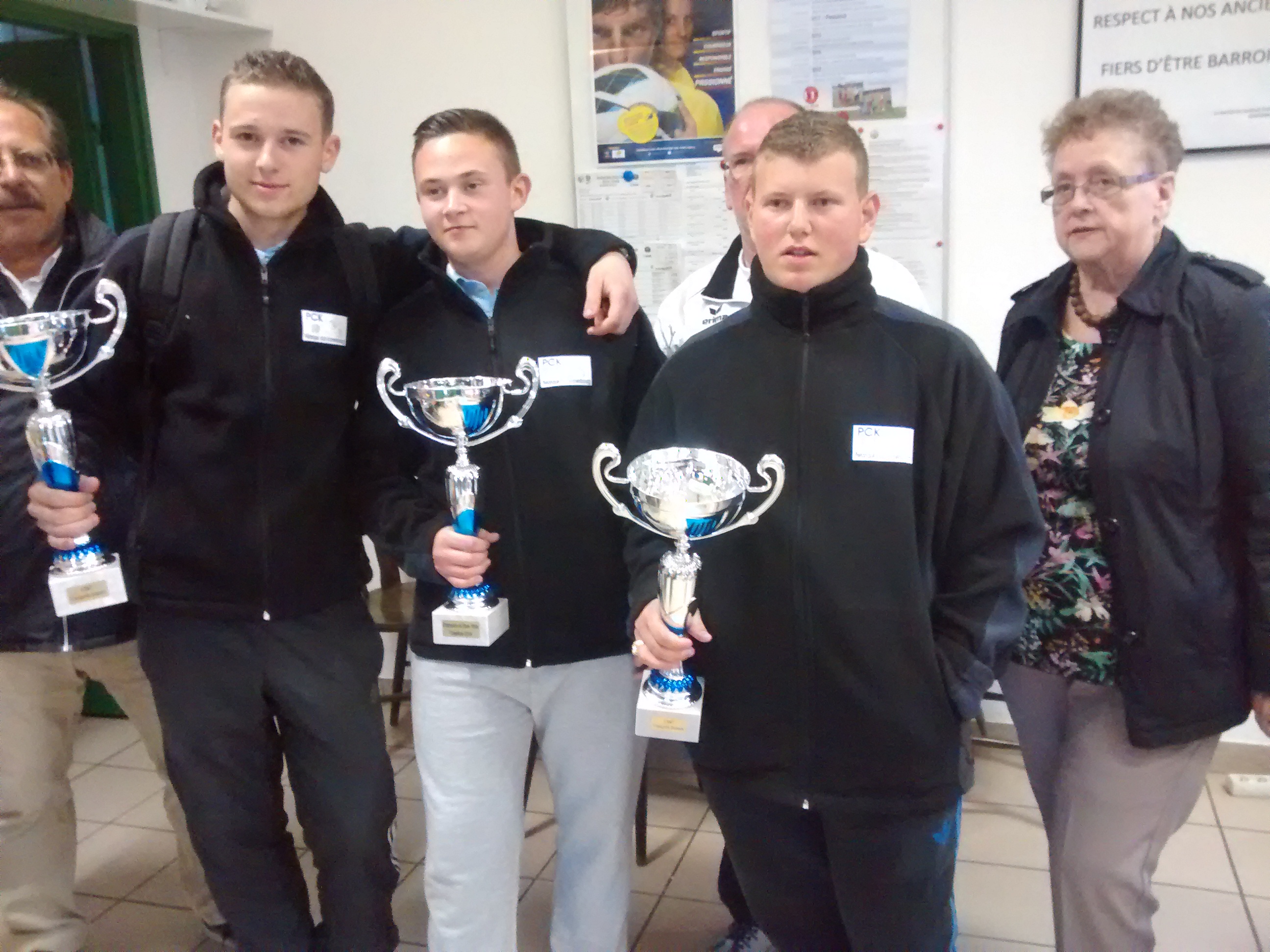 La remise des trophées La remise des trophées