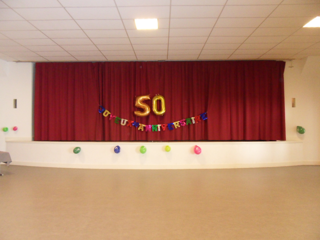 RECEPTION DU CINQUANTENAIRE DU CLUB LE 30.05.2014 au Foyer de l'Eglise Saint Antoine RECEPTION DU CINQUANTENAIRE DU CLUB LE 30.05.2014 au Foyer de l'Eglise Saint Antoine