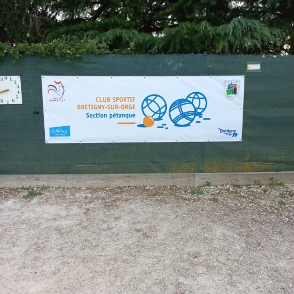 NOUVELLE BANDEROLE CSB PETANQUE NOUVELLE BANDEROLE CSB PETANQUE