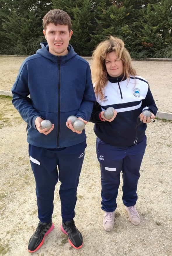 Jérémy, champion départemental FFSA doublette 2022 Jérémy, champion départemental FFSA doublette 2022