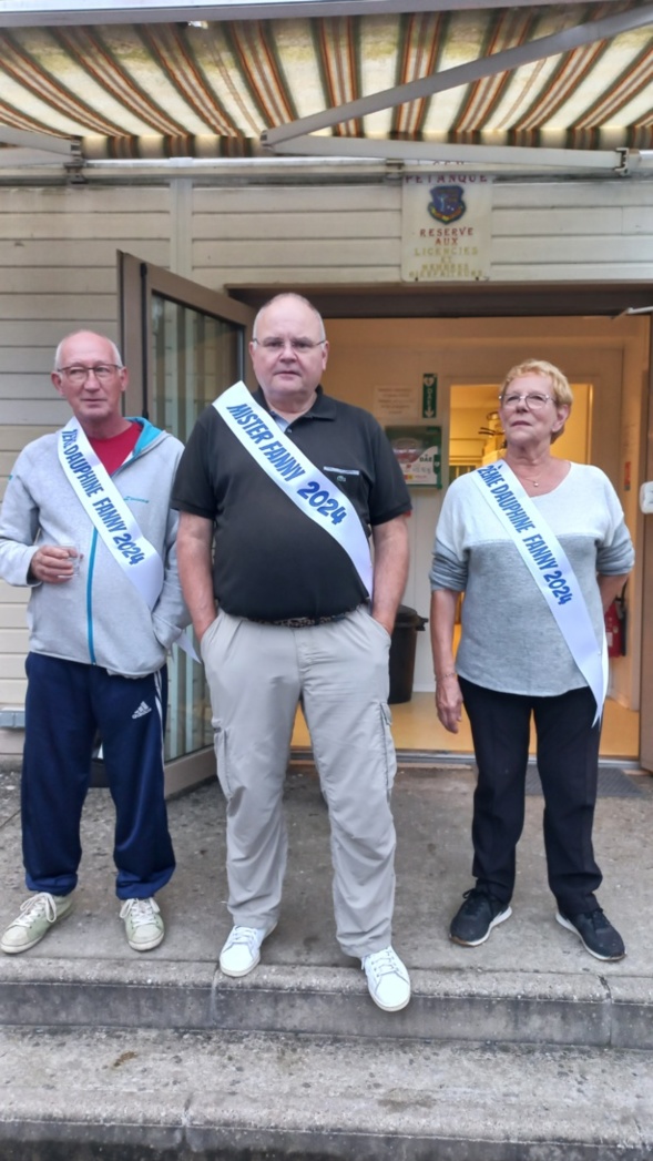 le podium de la FANNY 2024, Didier Jean-Marc Nicole le podium de la FANNY 2024, Didier Jean-Marc Nicole