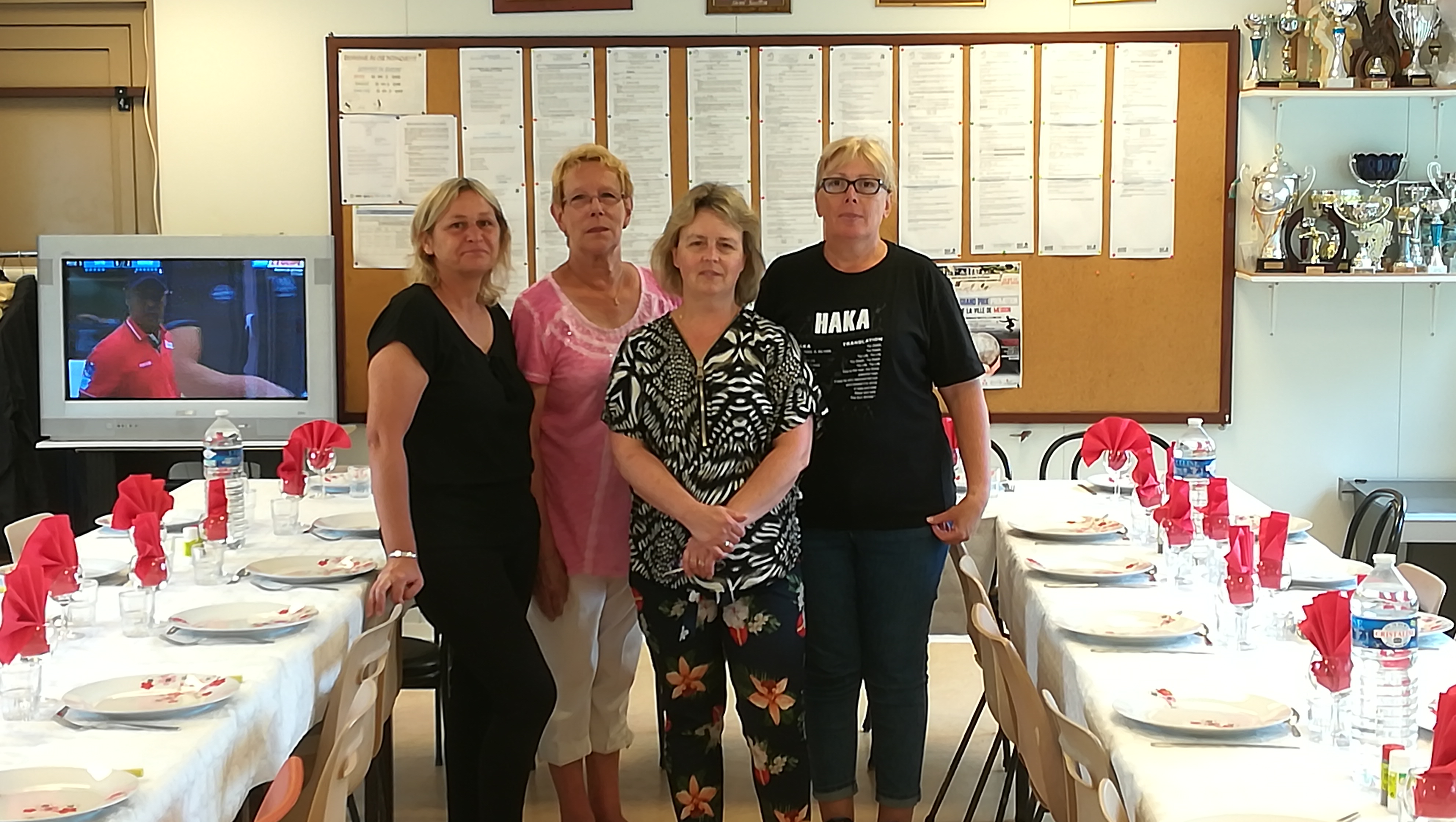 Le staff des cuisinières