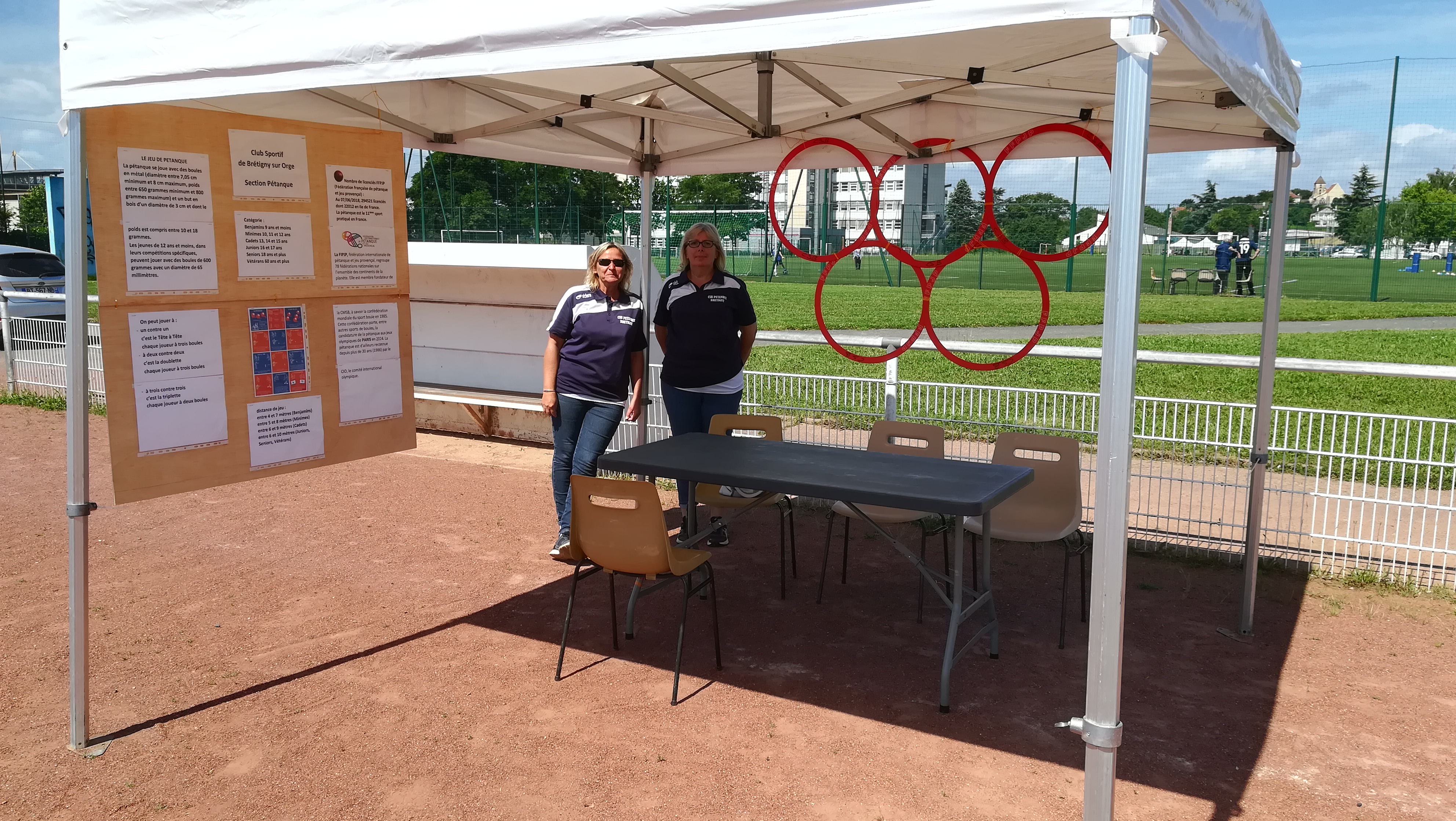 Stand du CSB Pétanque