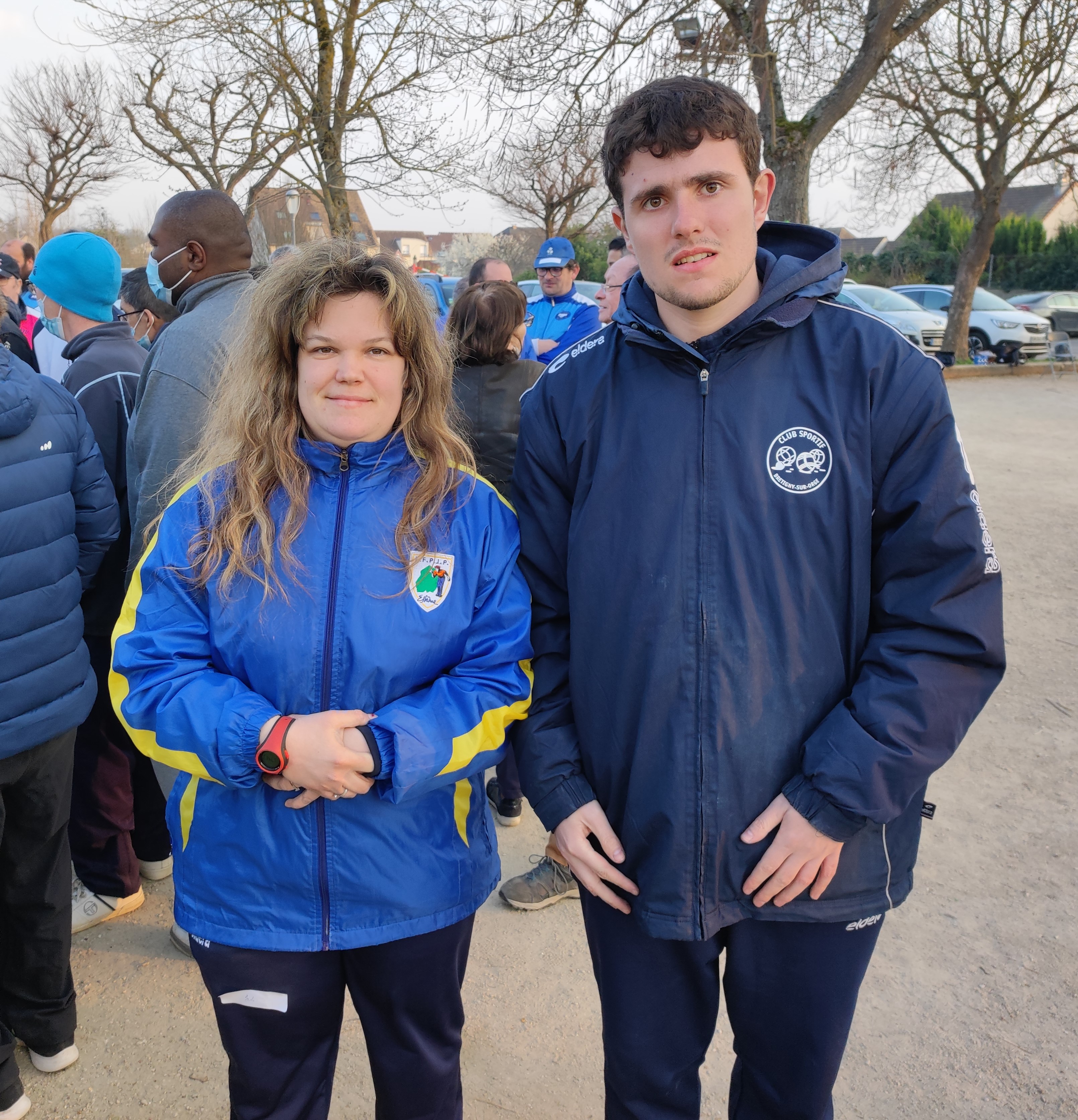 Jérémy, champion départemental FFSA doublette 2022