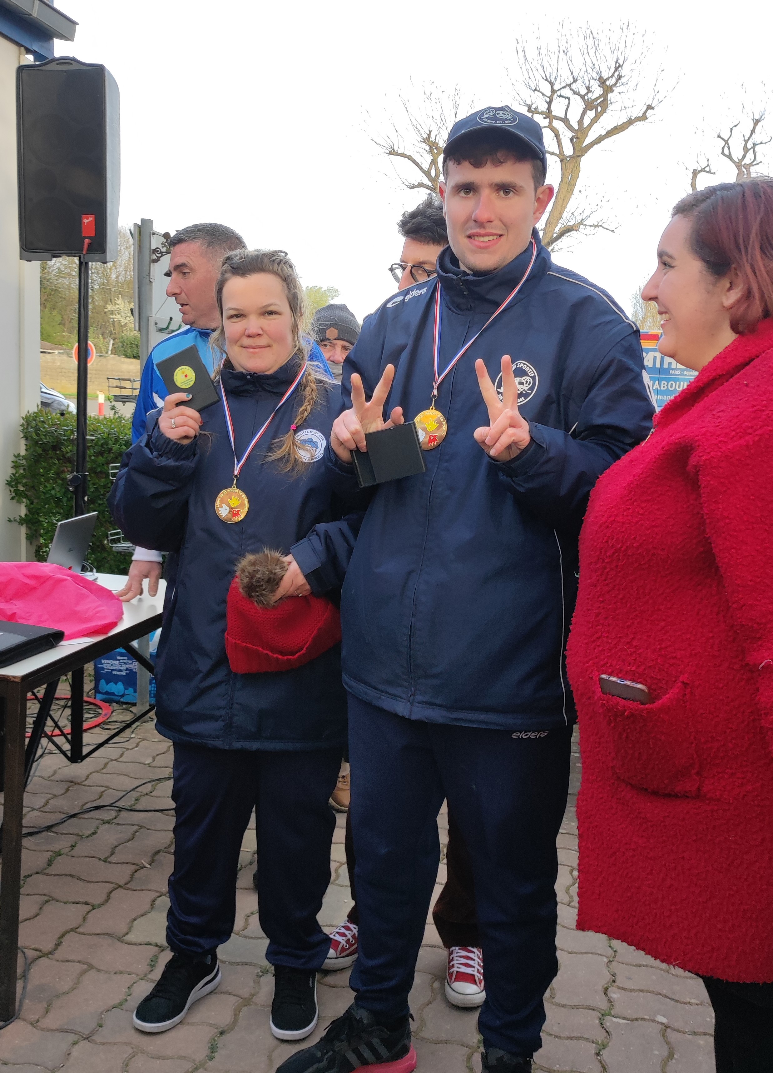 Jérémy et Stacy, champions régionaux FFSA