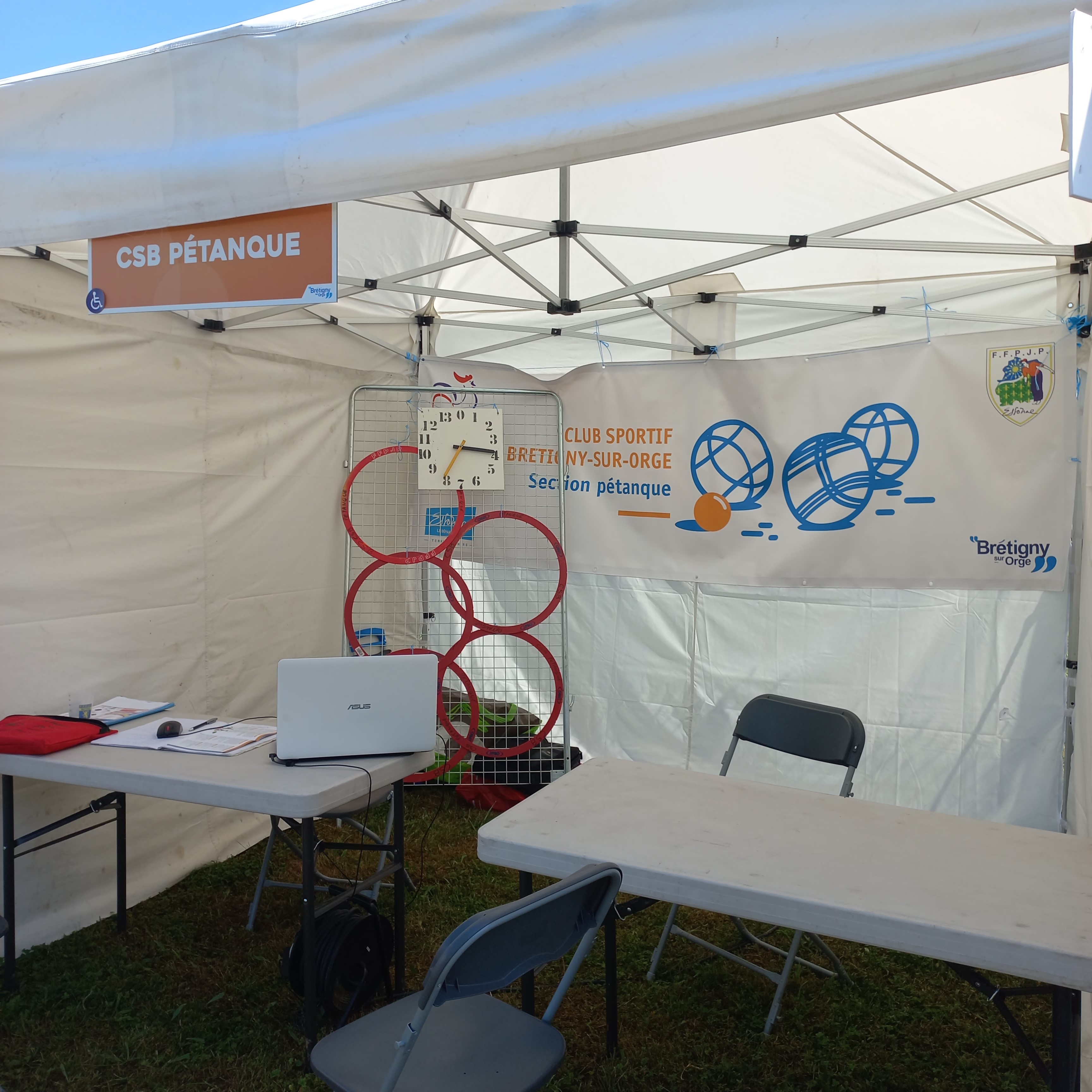 STAND CSB PETANQUE FORUM DES ASSOCIATIONS