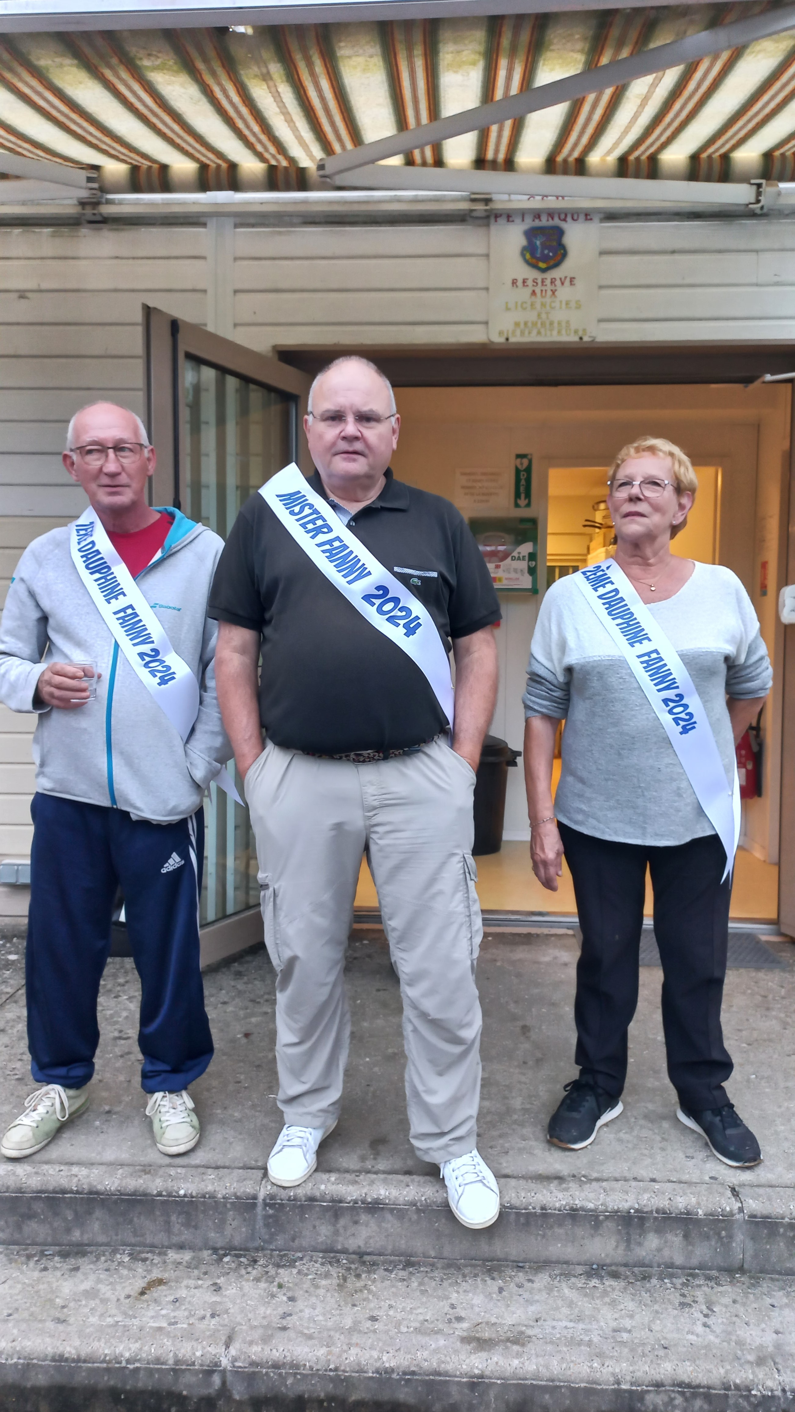 le podium de la FANNY 2024, Didier Jean-Marc Nicole le podium de la FANNY 2024, Didier Jean-Marc Nicole