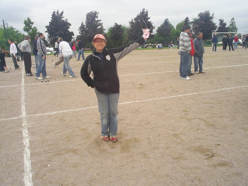 Une présidente heureuse ! Une présidente heureuse !