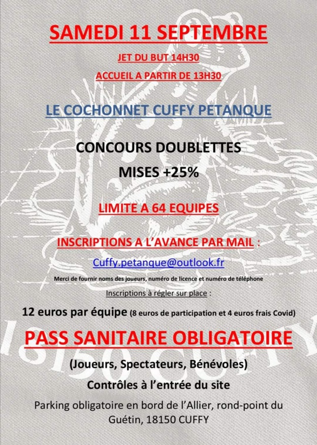 Concours du 11 septembre 2021 Concours du 11 septembre 2021